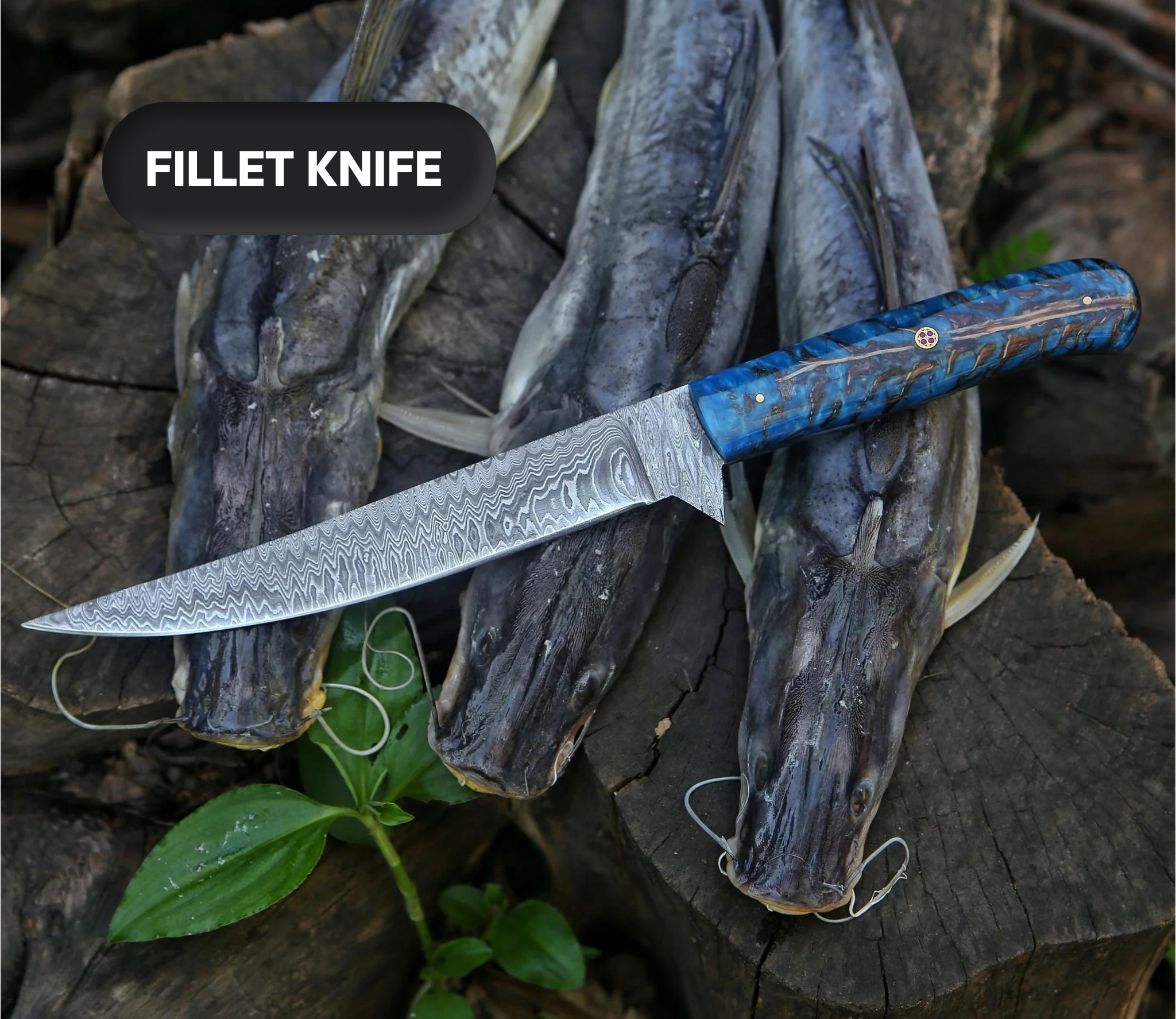 8 Damascus Steel Fillet Knife