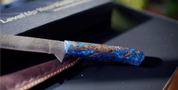 🌲Pinecone Fishing Fillet Knife Hand-Forged From Damascus Steel by SacredBlade